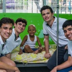 visita a los niños con cancer